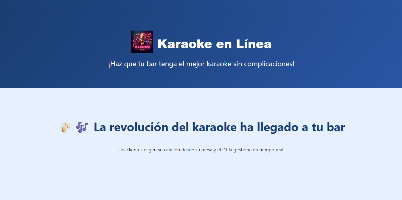 Karaoke en Línea ¡Haz que tu bar tenga el mejor karaoke sin complicaciones!